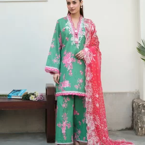 Rose Mist - Whispered Florals by Roheenaz Unstitched 3 Piece Lawn