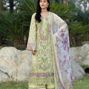 Elaf Chikankari Prints With Chiffon Dupatta 3 Piece 2026 - ERC-2A HINA