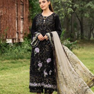 Elaf Chikankari Prints With Chiffon Dupatta 3 Piece 2026 - ERC-4A KOYAL