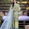 Elaf Chikankari Prints With Chiffon Dupatta 3 Piece 2026 - ERC-8B MENAH